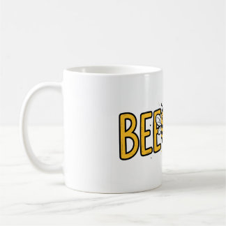 Taza De Café Diseño de castigo de abeja melífera linda sé amabl