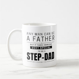 Taza De Café Diseño de cita de padrastro muy especial