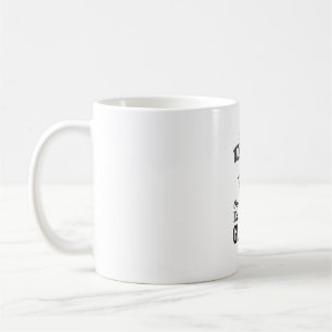 Taza De Café Diseño de cita de pelo de perro divertido con bril