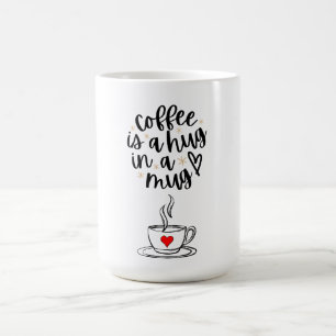 Taza De Café Diseño de cita inspiradora “Deja que tu luz brille