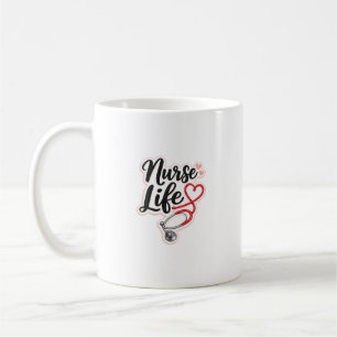 Taza De Café Diseño de cita médica estetoscopio lindo vida de e