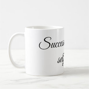 Taza De Café Diseño de Cita Motivacional Inspiradora
