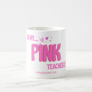 Taza De Café Diseño de cita retro de la era de la profesora ros