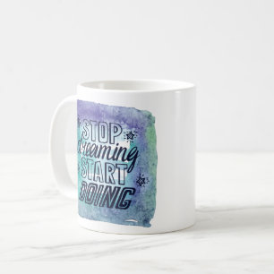 Taza De Café Diseño de citas motivacionales para los logros