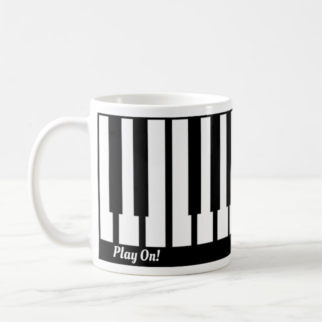 Taza De Café Diseño de claves de piano de Guay (Izquierda)