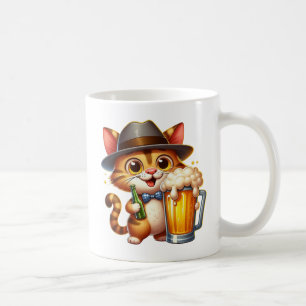 Taza De Café Diseño De Clipart Cat And Beer-85244