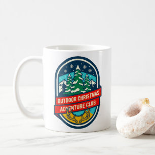 Taza De Café Diseño de clubes de aventura para Navidades al air