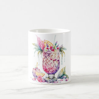 Taza De Café Diseño de cócteles de frutas coloridas: Feliz Navi