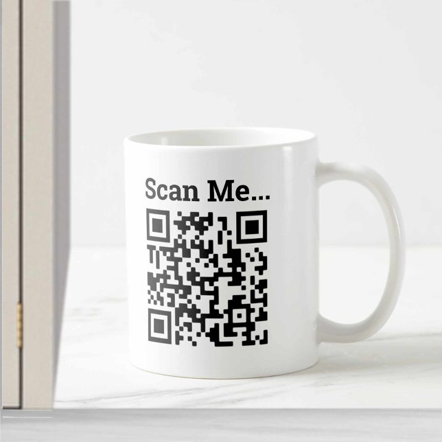 Taza De Café Diseño de código QR (Subido por el creador)