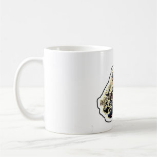Taza De Café Diseño de Collage de Speed Rider