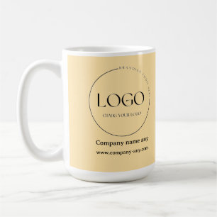 Taza De Café Diseño de color del coronel Mostaza Negocio person