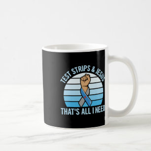 Taza De Café Diseño De Conciencia Sobre La Diabetes Para Una Di