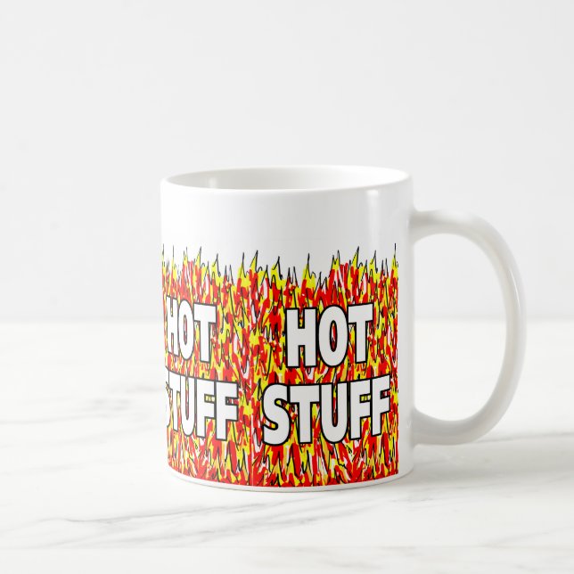 Taza De Café Diseño de cosas calientes (Derecha)