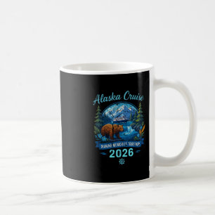 Taza De Café Diseño de crucero por Alaska 2026 creando recuerdo