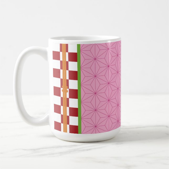 Taza De Café Diseño de Damon Slayer Kimetsu no Yaiba Nezuko (Izquierda)