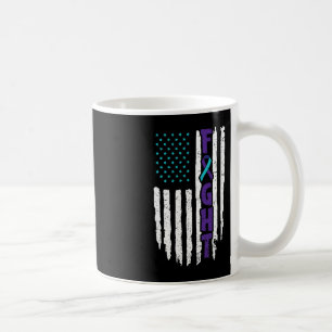 Taza De Café Diseño de depresión suicida para prevenir el SIDA