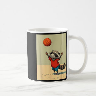 Taza De Café Diseño de dibujos animados de baloncesto divertido