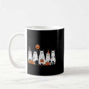 Taza De Café Diseño de dibujos animados de perros fantasmas de