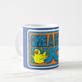 TAZA DE CAFÉ DISEÑO DE EDUCADO 4X4 FUNNY ANGRY DUCK