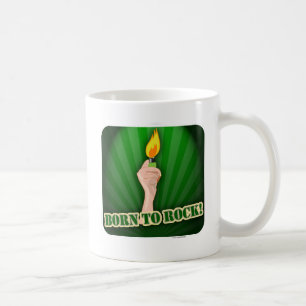 Taza De Café Diseño de encendedor de concierto de dibujos anima