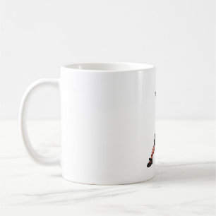Taza De Café diseño de esqueleto de béisbol para jugadores de b