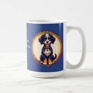 Taza De Café Diseño de estilo de dibujo animado colorido cachor