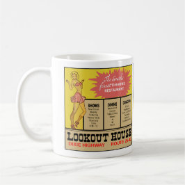 Taza De Café Diseño de estilo Retro Cincinnati Lookout House