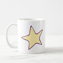 Taza De Café Diseño de estrella simple