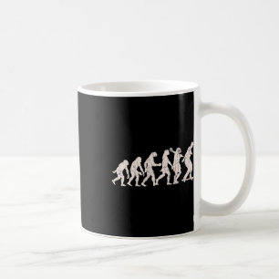 Taza De Café Diseño de evolución de skate divertido para skateb