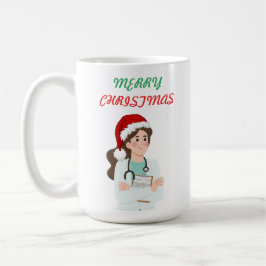 Taza De Café Diseño de feriado navideño de agradecimiento para