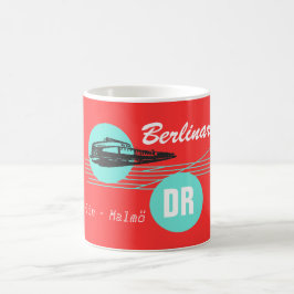 Taza De Café Diseño de ferrocarril de imperio BERLINAREN DDR