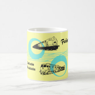 Taza De Café Diseño de ferrocarril de imperio DDR
