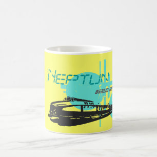 Taza De Café Diseño de ferrocarril de imperio NEPTUNO DDR