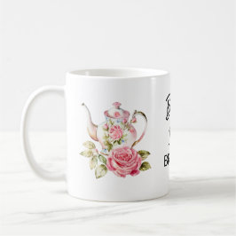 Taza De Café Diseño de Fiesta de Despedida de Soltera Elegante 