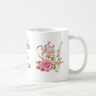Taza De Café Diseño de Fiesta de Despedida de Soltera Elegante 