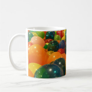 Taza De Café Diseño de Fiestas coloridos de globos