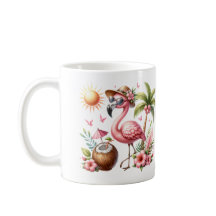 Diseño de flamenco rosa