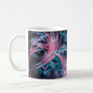 Taza De Café Diseño de fondo de textura fractal