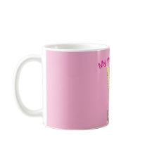 Diseño de foto personalizado rosa para el primer c