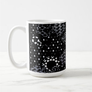 Taza De Café Diseño de frasco de serigrafía Starlight