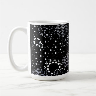 Taza De Café Diseño de frasco de serigrafía Starlight