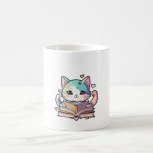 Taza De Café diseño de gato bonito