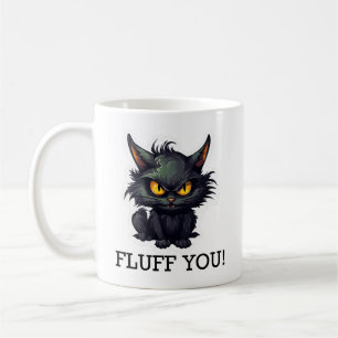 Taza De Café Diseño de gato negro para bebé - Mug clásico