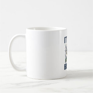 Taza De Café Diseño de grabado vintage de hamaca de tortuga de 
