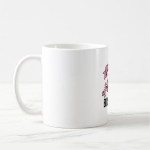 Taza De Café Diseño de grabado vintage de unicornio para cumple