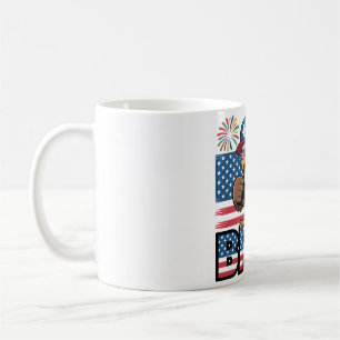 Taza De Café Diseño de Guay Patriotic Eagle Bruh