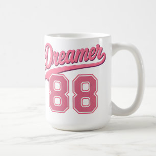 Taza De Café Diseño de guión elegante Dreamer 88