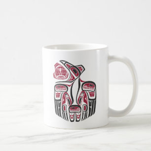 Taza De Café Diseño de Haida Raven