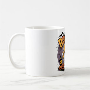 Taza De Café Diseño de Halloween Boosch Ghost & Pumpkins