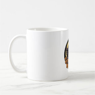 Taza De Café Diseño de Halloween de perros boo franceses Bulldo
